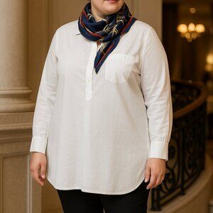 OLD NAVY NHIGH LOW BLOUSE PTP 28.5IN